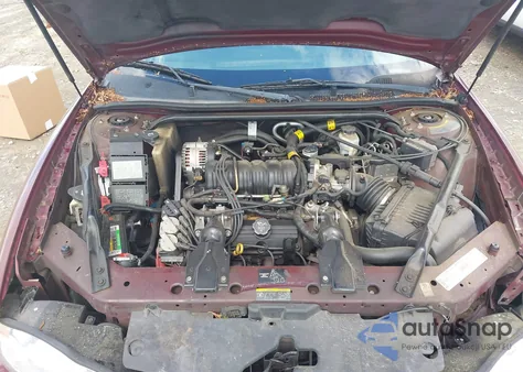 2002 Chevrolet Monte Carlo Ss from USA, damaged, VIN 2G1WX15K829366277